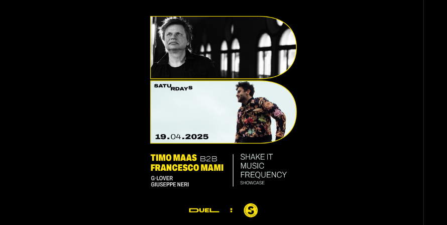 Duel Club Napoli - Shake It Timo Maas B2B Francesco Mami 19.04.25